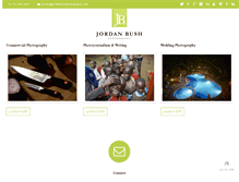 Tablet Screenshot of jordanbushphotography.com